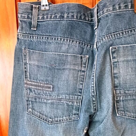 Men's Calvin Klein Bootcut Blue Jeans 34 Waist Inseam 32 - Picture 8 of 14